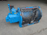 1.5t 1500kg pneumatic air winch machine no rope supplied back view.