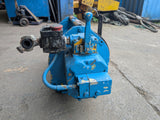 1.5t 1500kg pneumatic air winch machine side view.