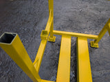 1t cable reel drum spooler stand carrier dispenser stackable fork or crane mounted.