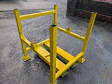 1t cable reel drum spooler stand carrier dispenser stackable fork or crane mounted.