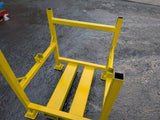 1t cable reel drum spooler stand carrier dispenser stackable fork or crane mounted.