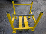 1t cable reel drum spooler stand carrier dispenser stackable fork or crane mounted.