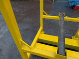 1t cable reel drum spooler stand carrier dispenser stackable fork or crane mounted.