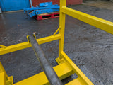 1t cable reel drum spooler stand carrier dispenser stackable fork or crane mounted.