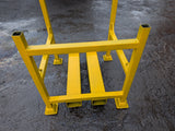 1t cable reel drum spooler stand carrier dispenser stackable fork or crane mounted.
