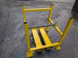 1t cable reel drum spooler stand carrier dispenser stackable fork or crane mounted.