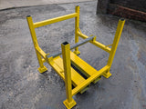1t cable reel drum spooler stand carrier dispenser stackable fork or crane mounted.