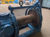 1t pneumatic air winch machine no rope supplied 1501 ex hire.