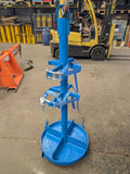 Crane Mounted Gas Bottle Carrier - Suitable For Tall Slim Bottles Only *Ex Hire*