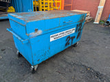 Share Metal Tool Vault On Castors Secure Van Box Colours and Styles Vary *Ex Hire*