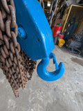 broomwade pneumatic air chain hoist 1000kg ex hire.