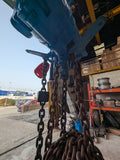 broomwade pneumatic air chain hoist 1000kg ex hire.