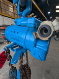broomwade pneumatic air chain hoist 1000kg ex hire.