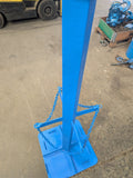 crane mounted gas bottle carrier suitable for tall bottles only ex hire.