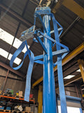 crane mounted gas bottle carrier - suitable for tall slim bottles only ex hire.