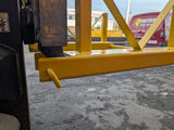 forklift mounted pipe & tube attachment 1t 1000kg.
