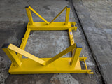 forklift mounted pipe & tube attachment 1t 1000kg.