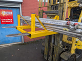 forklift mounted pipe & tube attachment 1t 1000kg.