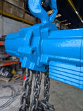 j.d neuhaus pneumatic air chain hoist 10000kg block.