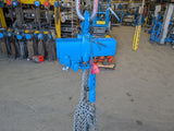 j.d neuhaus pneumatic air chain hoist.