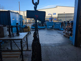 j.d neuhaus pneumatic air chain hoist 2t 12m height of lift *ex hire*.