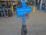j.d neuhaus pneumatic air chain hoist 2t 12m.