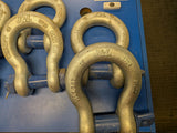 j&l lifting shackles x6.