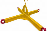 protier bulk bag lifter 2000kg for weight spreading on hiab or crane.