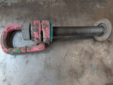 rud vlbg plus m48 20t lifting eye bolt extended thread ex hire.
