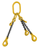 Three Leg Chain Slings With Self Locking Hooks Grade 80 - EN 818-4
