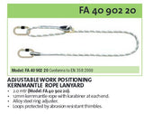Kratos Fall Restraint & Work Positioning Lanyards fast shipping - Lifting Slings