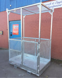 Galvanised Crane & Fork Lift Truck Mounted Man Riding Baskets fast shipping - Lifting Slings