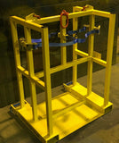 Fork Lift & Crane Mounted Gas Bottle Carrier 400KG Max Capacity