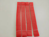 4_x_red_recovery_alloy_car_link_straps_image_1