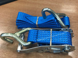 2x_pair_single_prong_hook_5t_3m_20m_slings_ratchet_straps_50mm_webbing_image_1