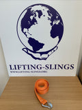 6 Metre Orange 5Ton Replacement Straps Tie Down Straps fast shipping - Lifting Slings