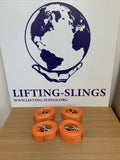 4 x 5t 4mtr Orange Recovery Ratchet Alloy Wheel Replacement Straps fast shipping - Lifting Slings